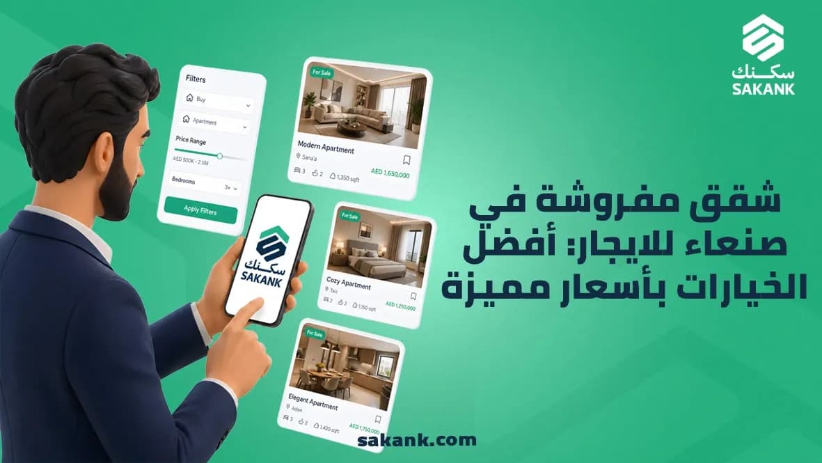  the best furnished apartments for rent in Sanaa